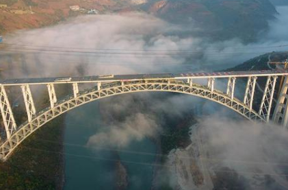怒江特大桥修建使用到了哪些设备